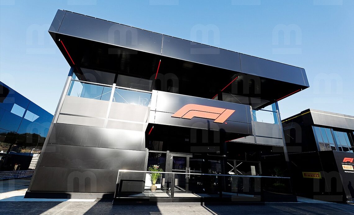 New F1 motorhome appears in Barcelona paddock