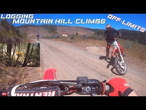 OFF-LIMITS Mountain Climbs ride (Hid in Bushes) CRFS&YZ
