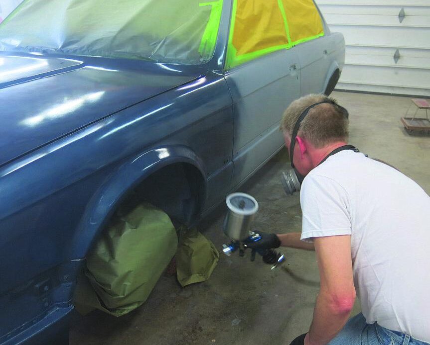 Painting a Car at Home Part 3: Spraying Those Topcoats | Articles