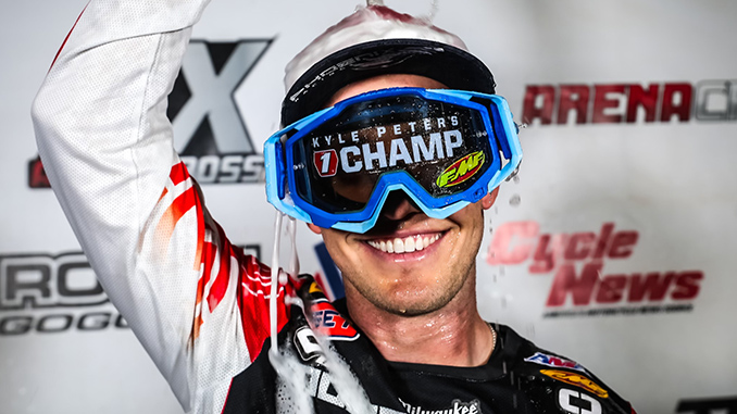 Pirelli Rider Kyle Peters Clinches 2022 Kicker AMA Arenacross Championship in Denver