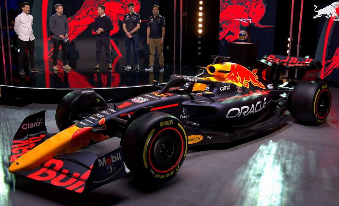 Red Bull launches new RB18 with updated show car