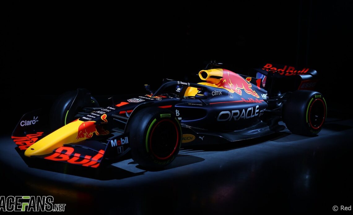 Red Bull present images of new 2022 F1 car · RaceFans