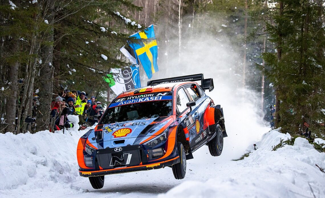 Sweden WRC podium “like a win” for Hyundai after Monte Carlo woes