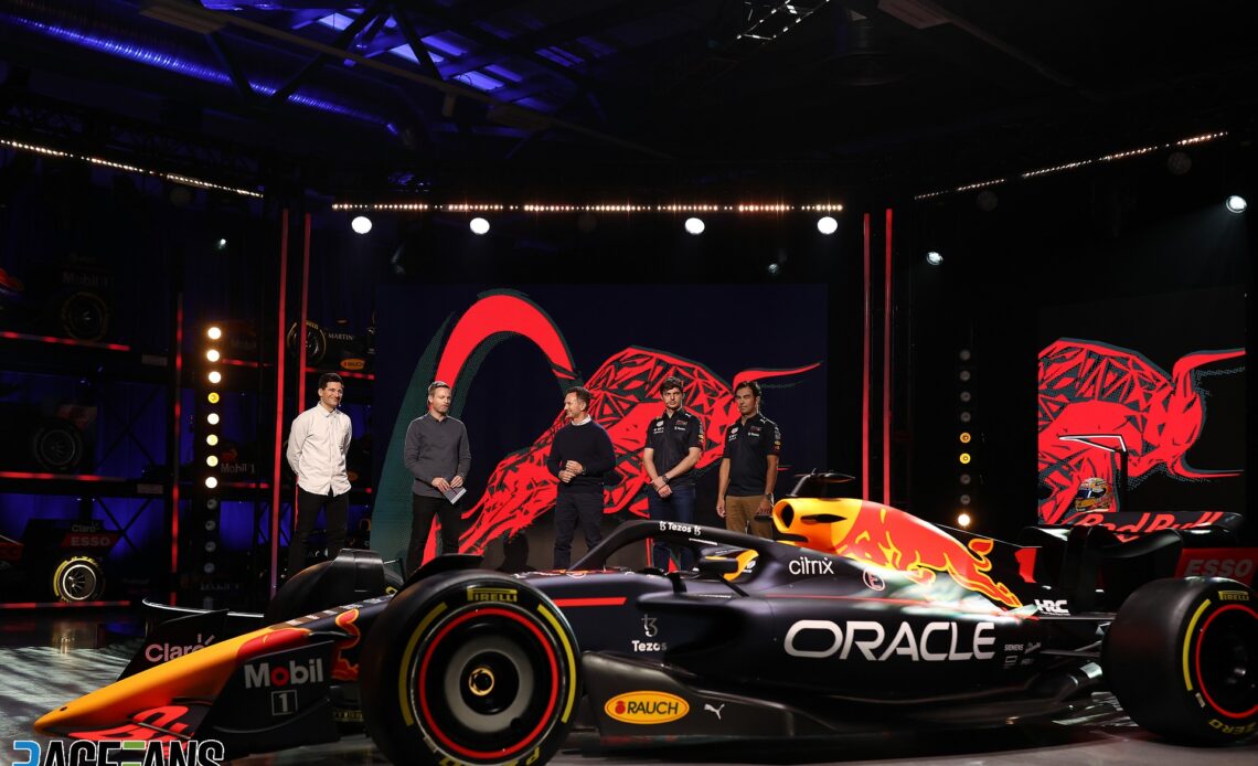 Red Bull Racing 2022 F1 car launch