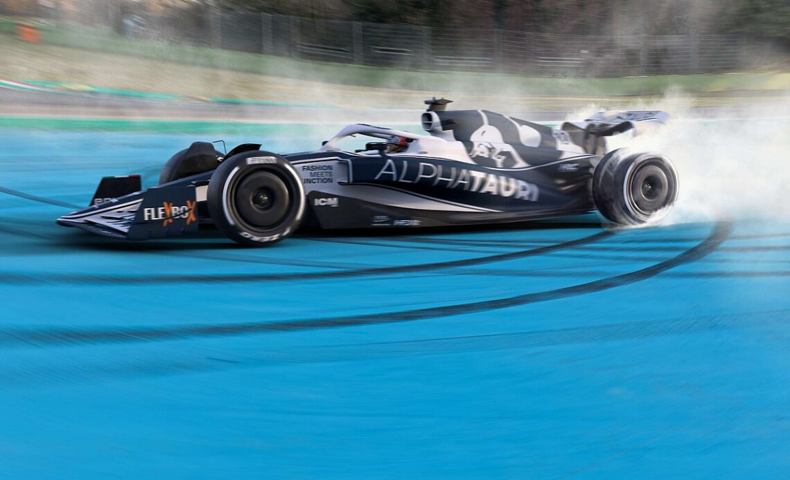 The standout design elements from the new AlphaTauri F1 2022 car