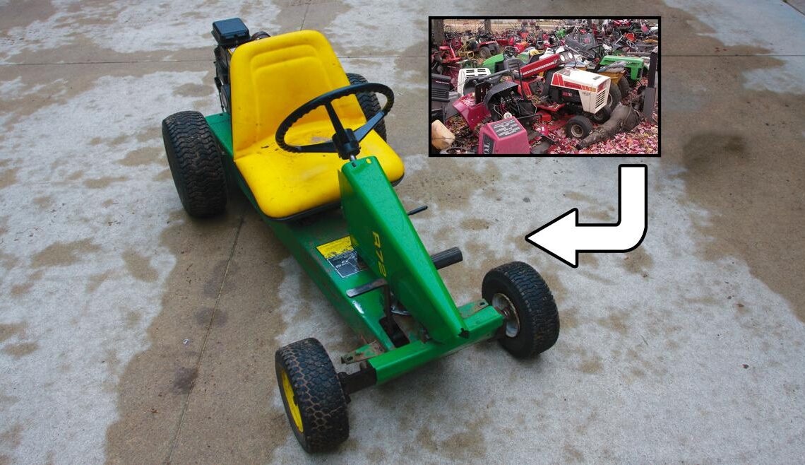 Turning Lawnmowers Into Yard Karts | Articles