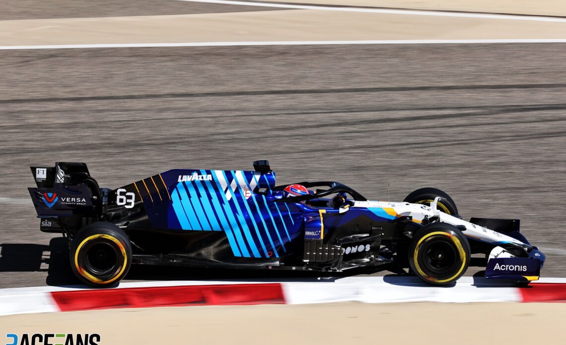 George Russell, Williams, Bahrain International Circuit, 2021