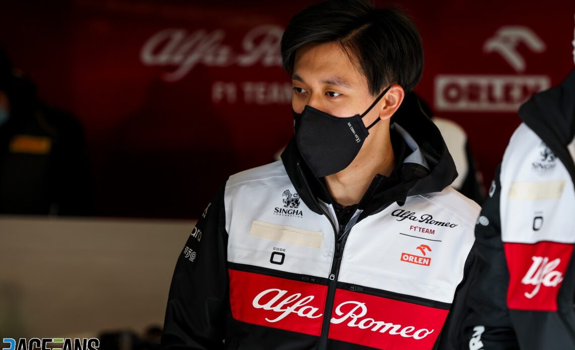 Guanyu Zhou, Alfa Romeo, Circuit de Catalunya, 2022