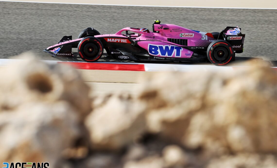 Esteban Ocon, Alpine, Bahrain International Circuit, 2022