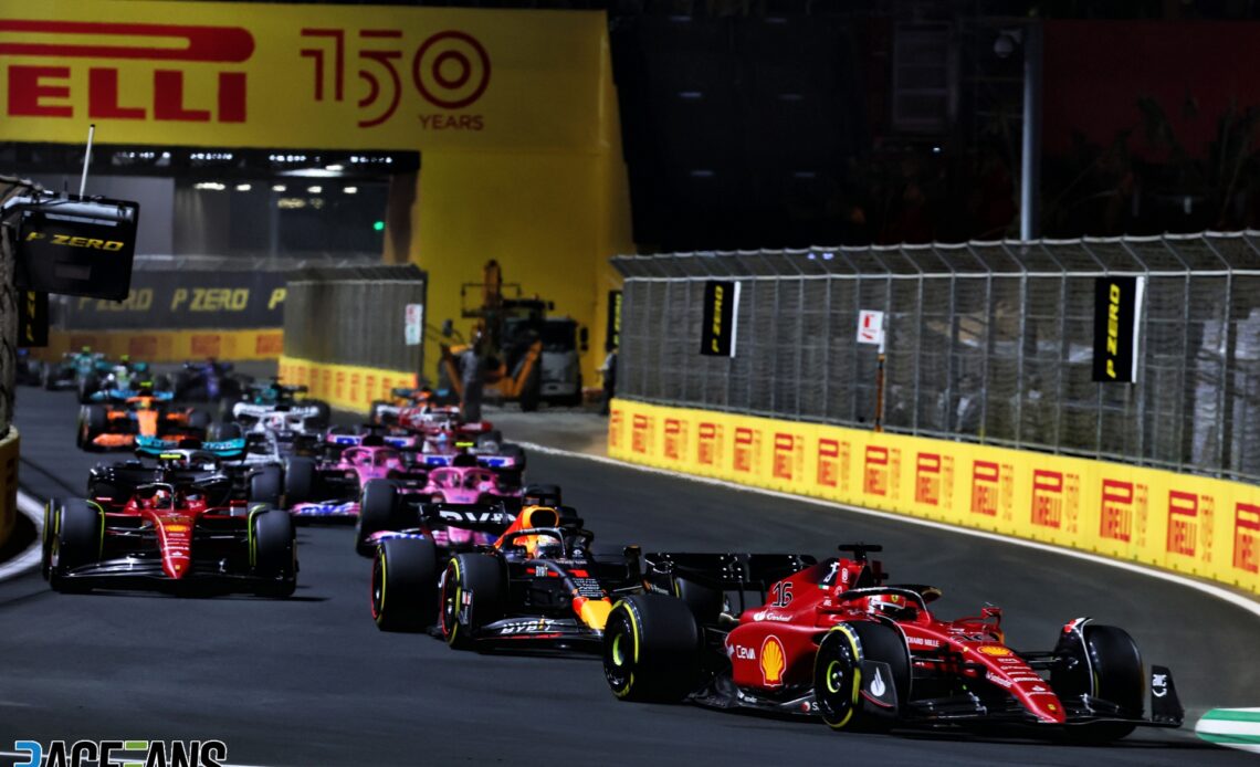 Charles Leclerc, Ferrari, Jeddah Corniche Circuit, 2022