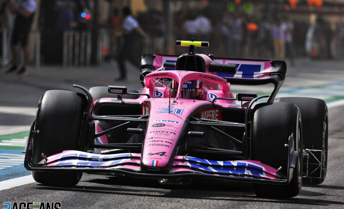 Esteban Ocon, Alpine, Bahrain International Circuit, 2022