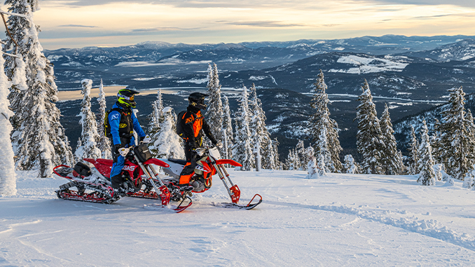 2023 Timbersled Snow Bike Lineup Challenges Back Country Riding