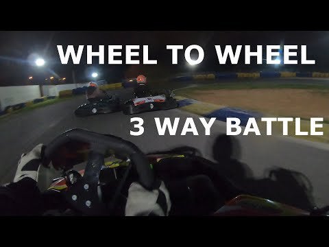 3-Way Battle Before Pitstops | Karting POV | Endurance Cup @ Speed Force...