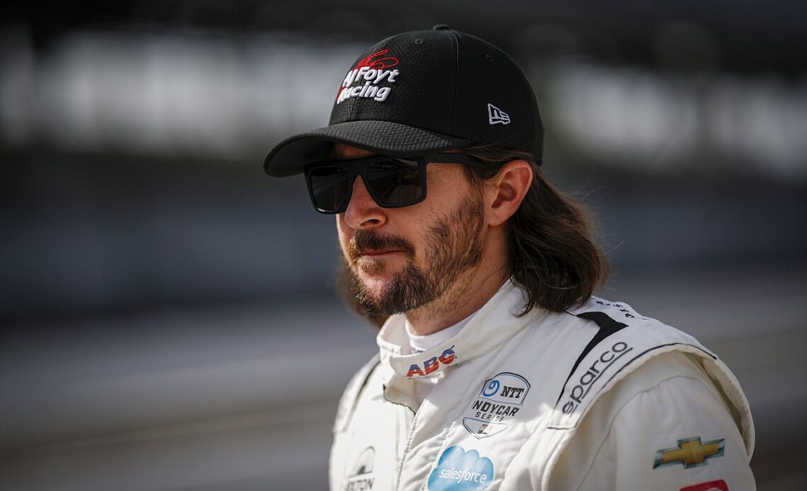 AJ Foyt Racing signs Hildebrand for 2022 IndyCar oval races