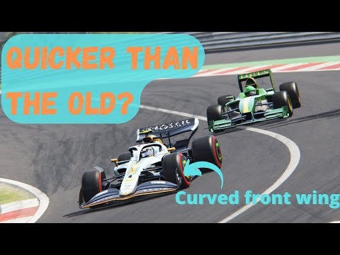 Are the new F1 cars quicker than the old F1 cars?