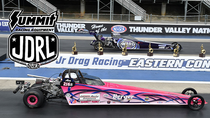 Drivers in NHRA Summit Racing Jr. Drag Racing League to Compete in Eight-Car Shootouts at Seven NHRA National Events
