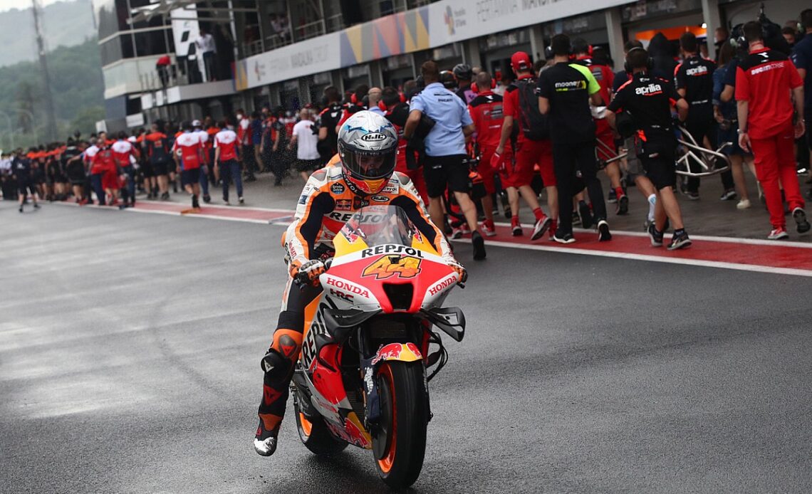 Espargaro had no vision in “nightmare” Indonesian MotoGP of "survival"