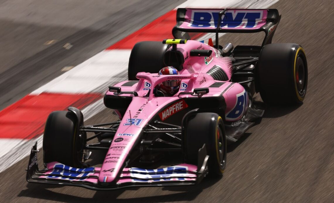 Esteban Ocon quickest, Nicholas Latifi's car catches fire in disrupted F1 test session