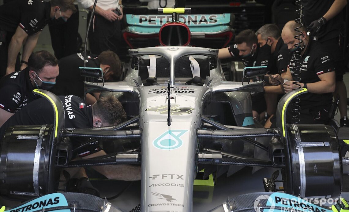 Extreme Mercedes design not anticipated by F1 2022 rules