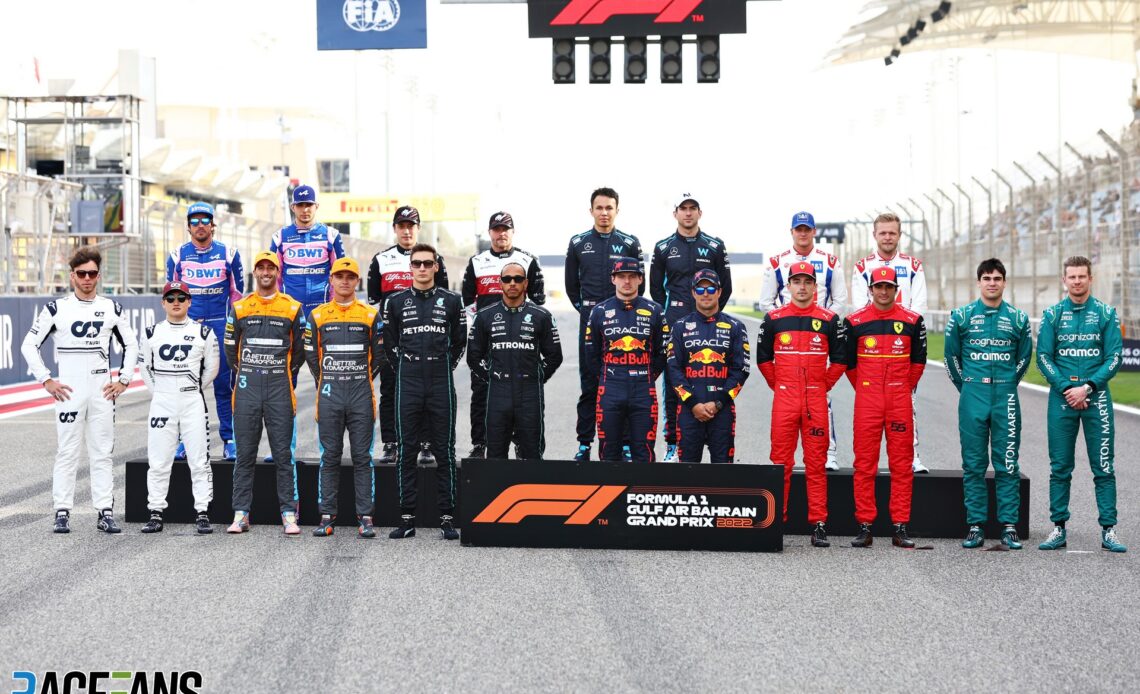 Drivers, Bahrain International Circuit, 2022