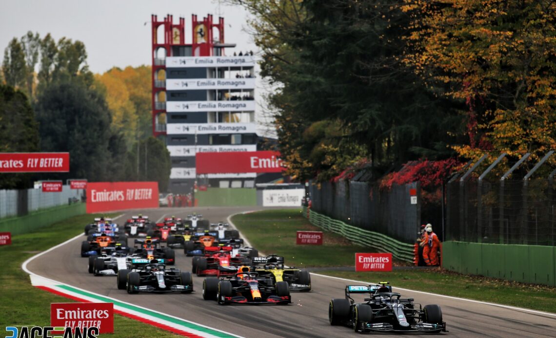 Start, Imola, 2020