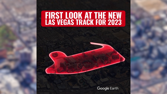 First look at the new Las Vegas track for 2023