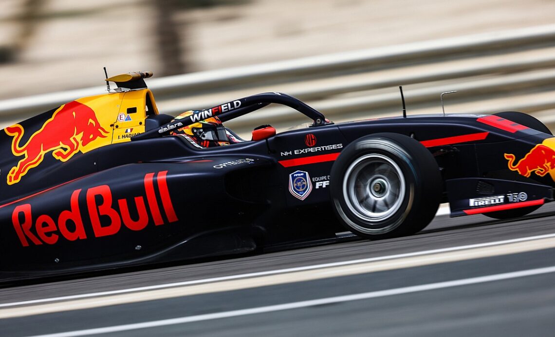 Hadjar stays top on final day of FIA F3 Bahrain testing