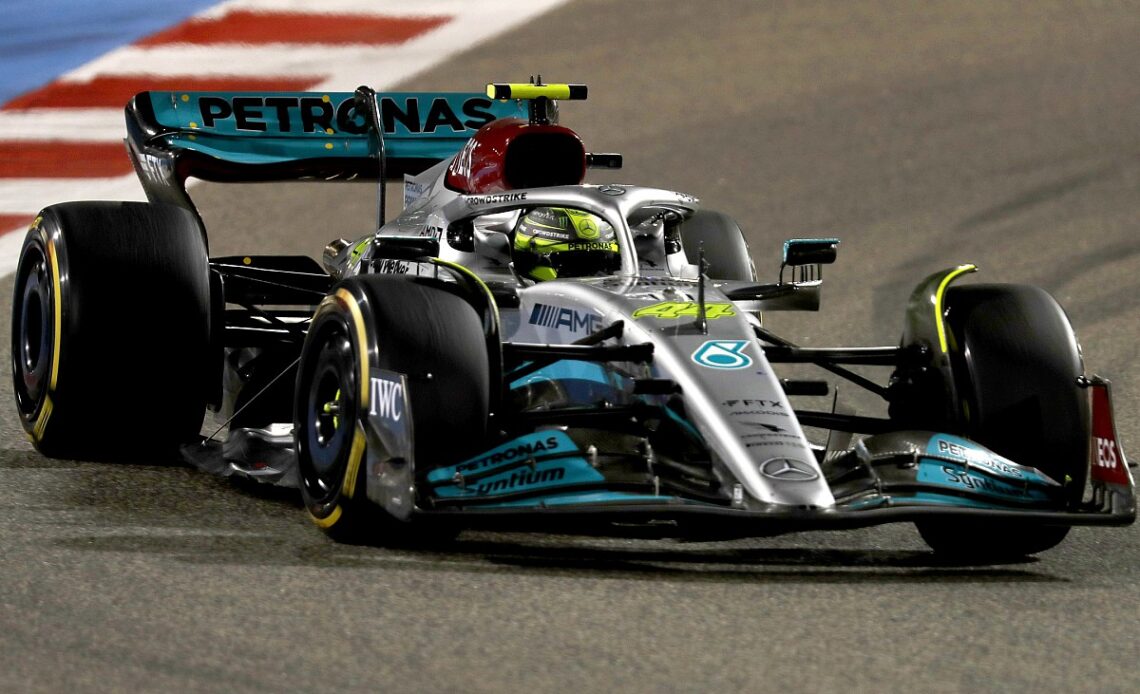 Hamilton "grateful" for surprise Bahrain F1 podium