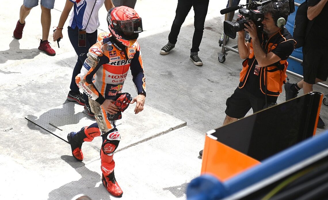 Honda without answers after Marquez’s “brutal” Indonesia MotoGP crash
