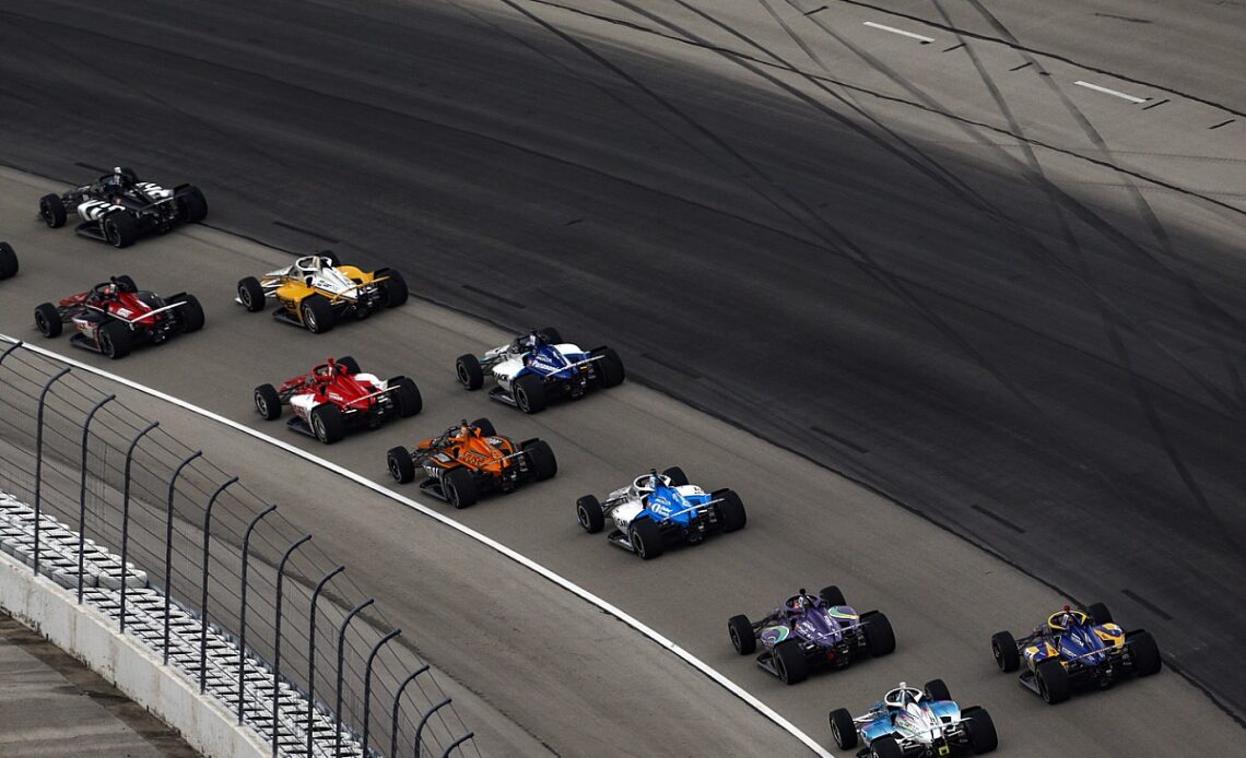 IndyCar adds practice session to work in extra lane at Texas
