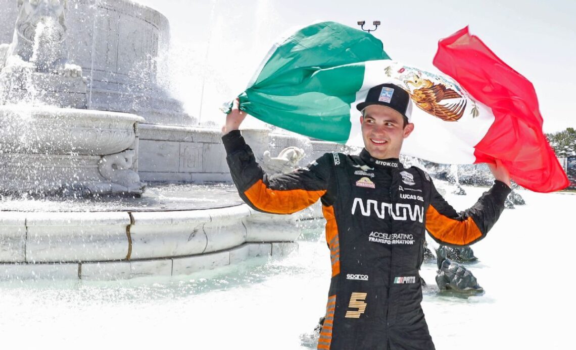 IndyCar driver Pato O'Ward keeps his Formula One dreams alive while making a name for himself