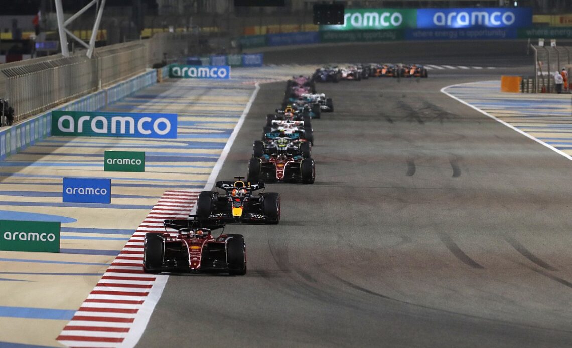 Leclerc wins wild Bahrain GP