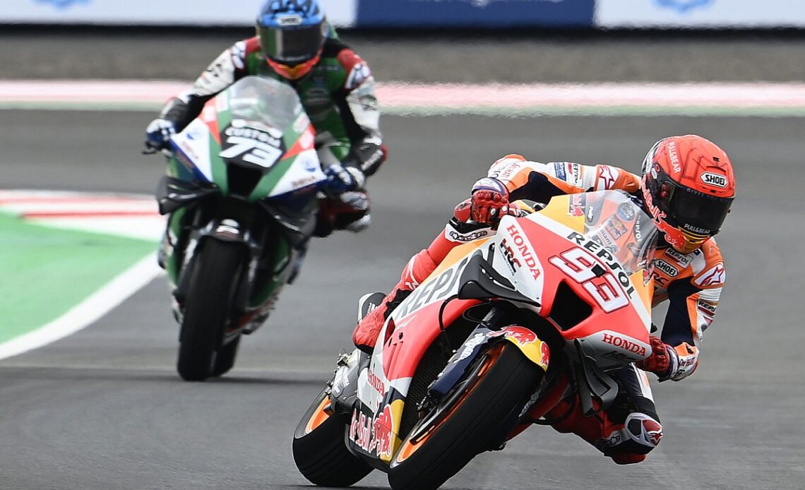 Marc Marquez tops FP3 but will still face volatile Q1