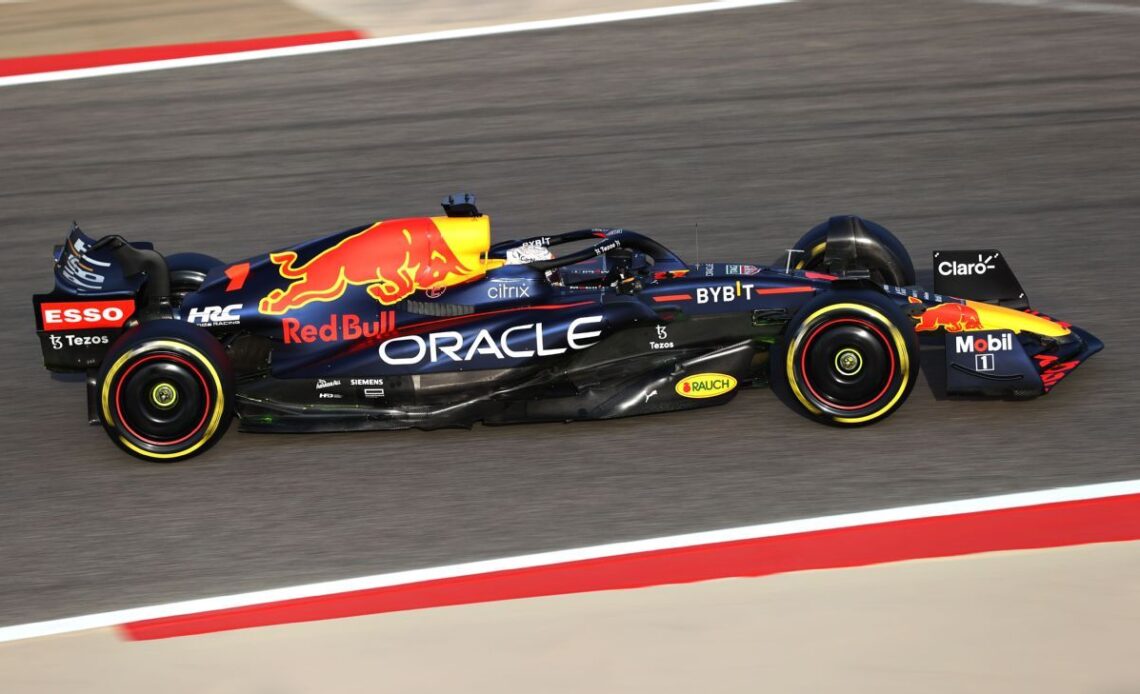 Max Verstappen finishes preseason testing as fastest driver