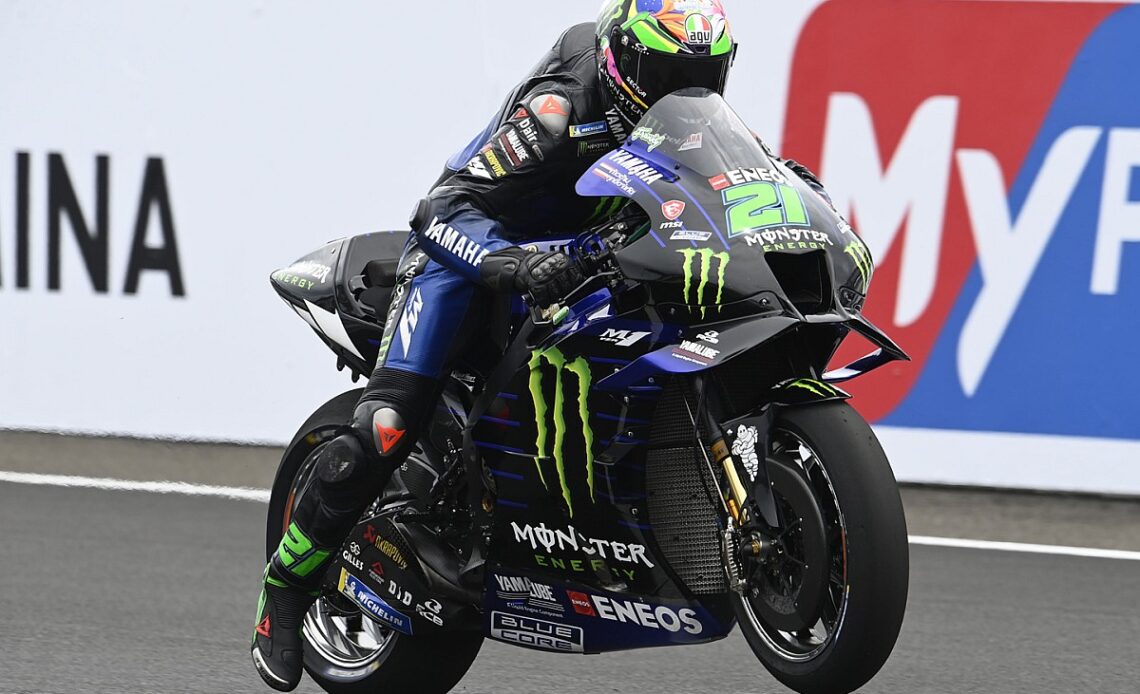 Morbidelli hit with Indonesia MotoGP grid penalty for start infringement