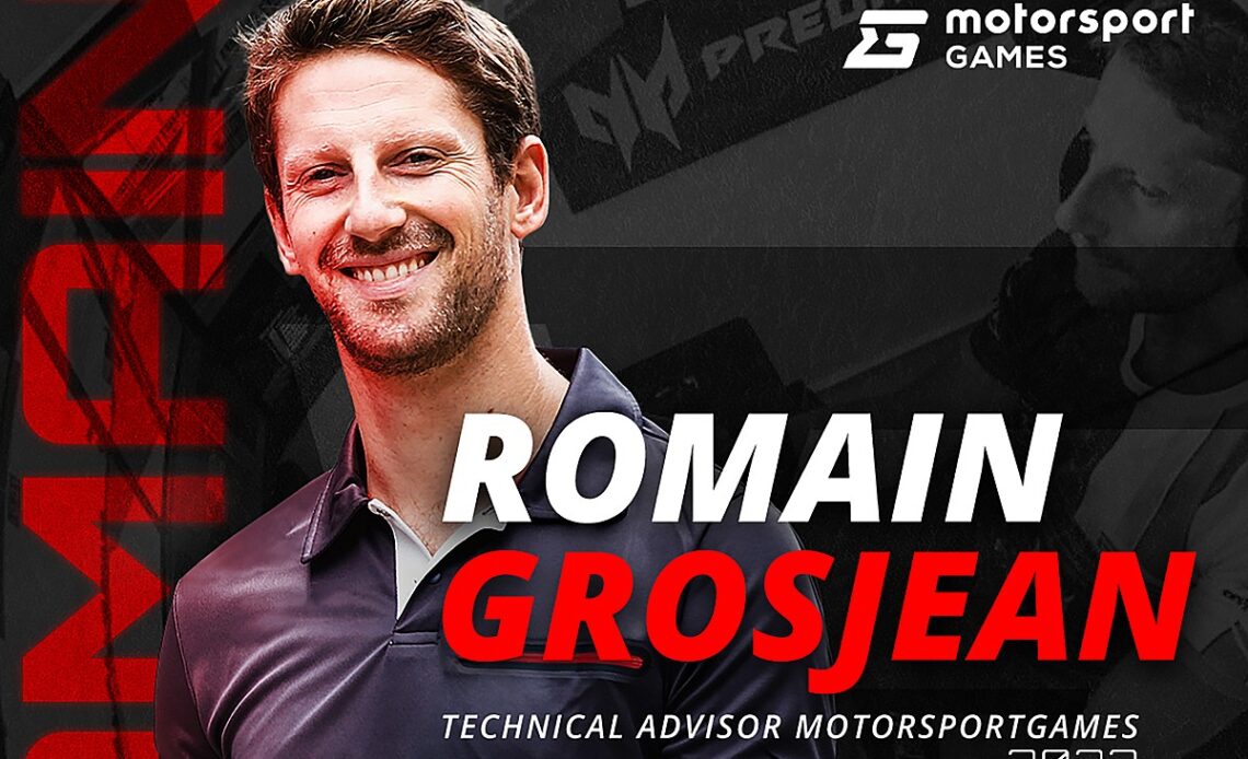 Motorsport Games partners with Romain Grosjean to assist in the development of rfactor 2 and eSports events