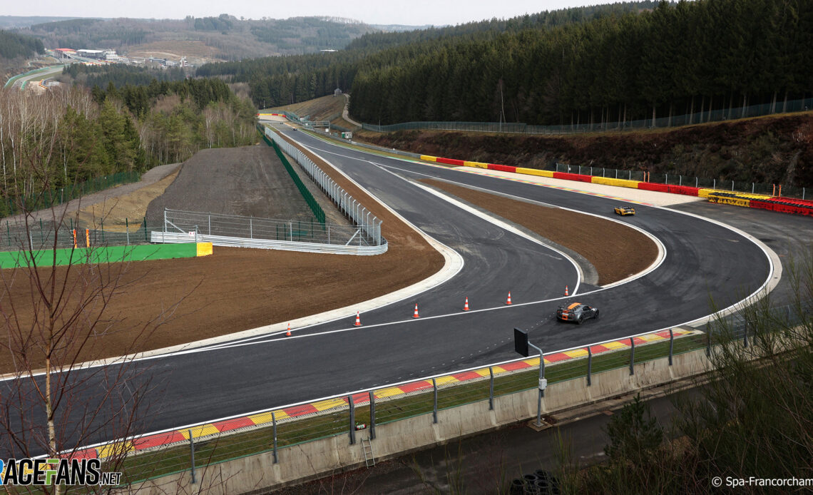 New-look Spa for 2022 after renovation work · RaceFans