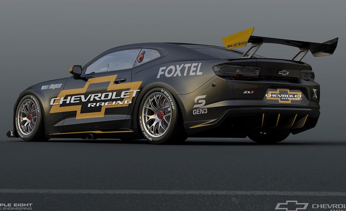 New look for Gen3 Camaro Supercar