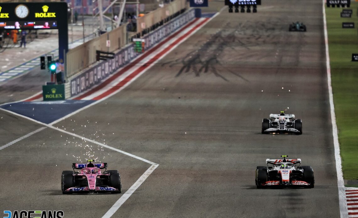 Ocon collects penalty points and apologises to Schumacher after collision · RaceFans