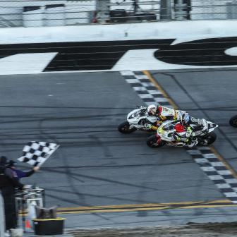 Paasch wins Daytona 200 by .007 of a second