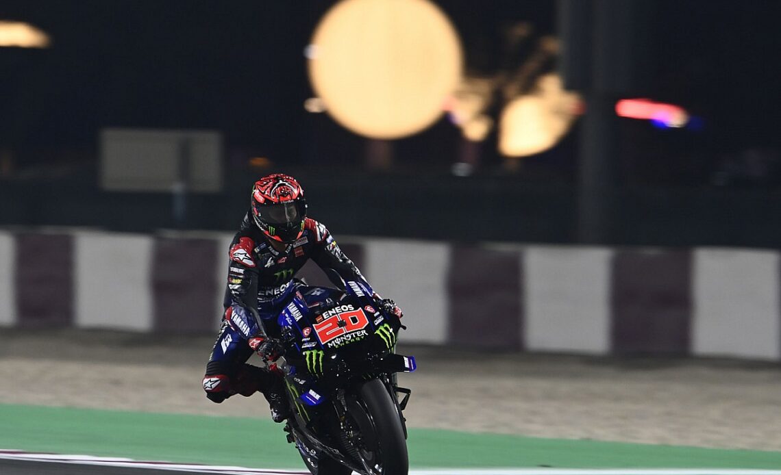 Quartararo "not super angry" after "tough" Qatar MotoGP qualifying