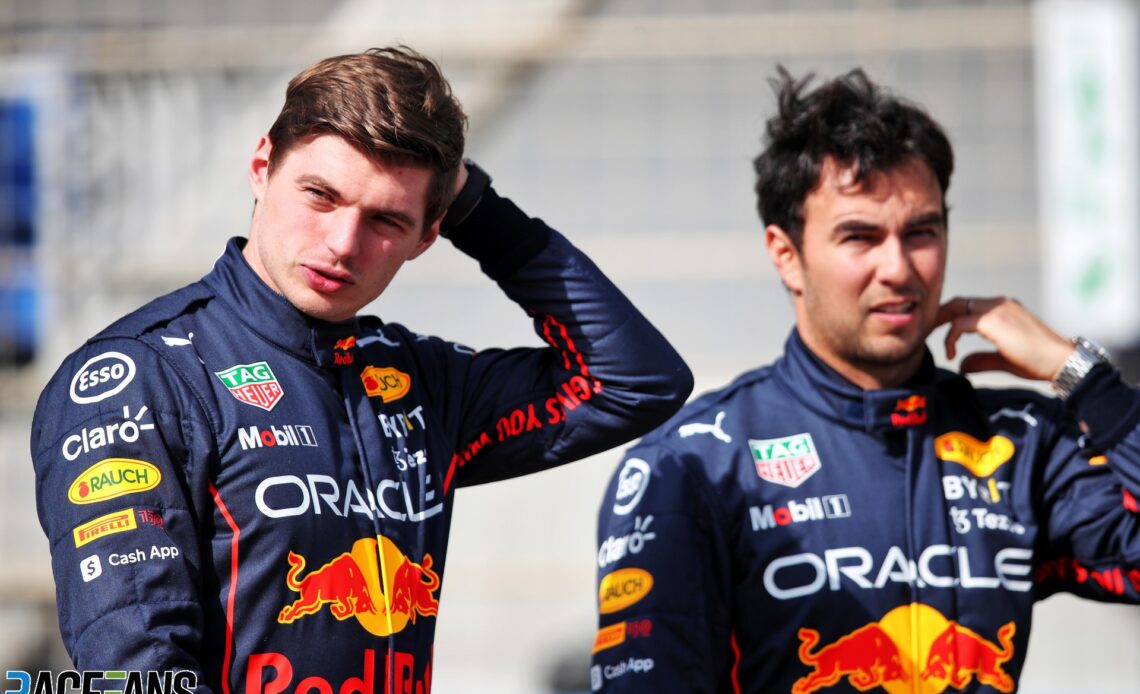 Max Verstappen, Sergio Perez, Red Bull, Sakhir, Bahrain, 2022