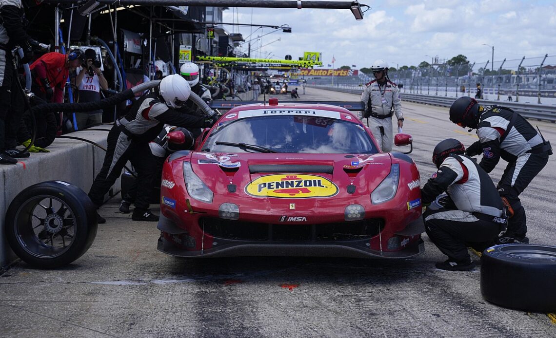 Risi Competizione Ferrari had winning Sebring IMSA potential