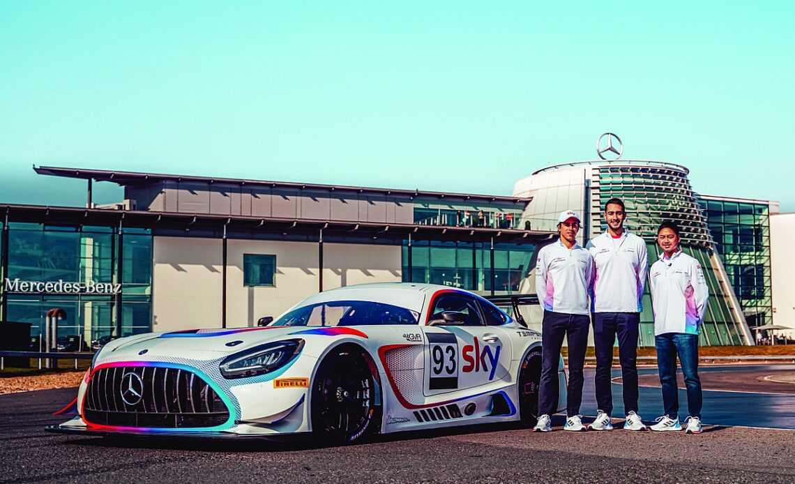 Sky Tempesta Racing gears up for new era with Mercedes AMG Motorsport