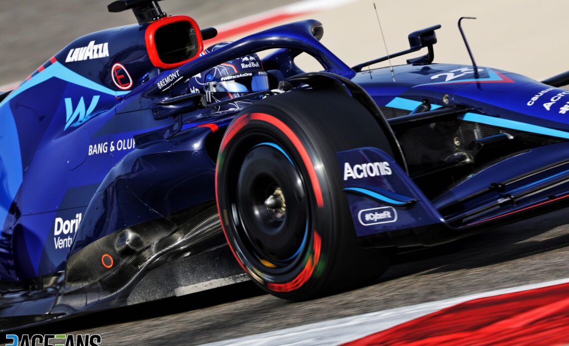 Alexander Albon, Williams, Bahrain International Circuit, 2022