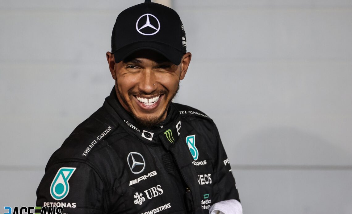 Lewis Hamilton, Mercedes, Bahrain International Circuit, 2022