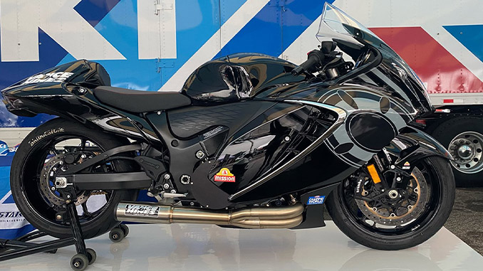 Vance & Hines Reveals New Sidewinder Exhaust System for Suzuki Hayabusa Drag Racers