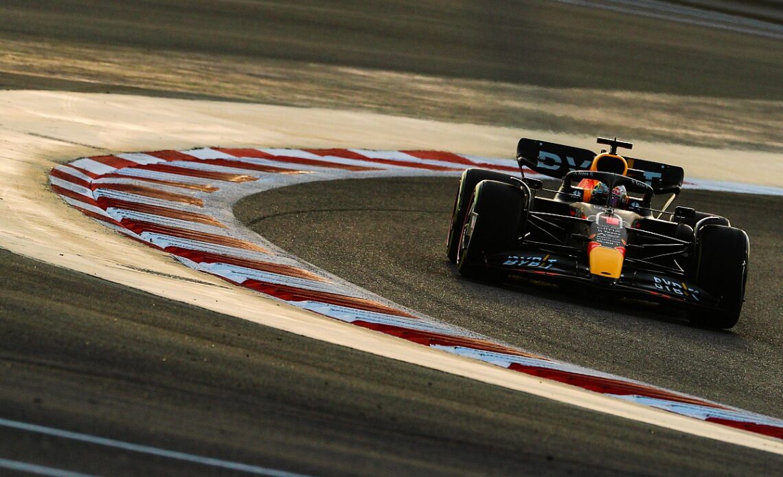 Verstappen still not at "full beans" despite topping F1 test