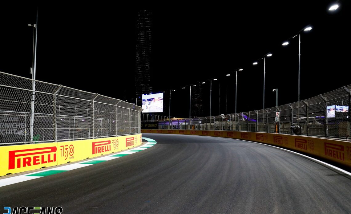 Video screens being tested at Jeddah to improve visibility on blind corners · RaceFans