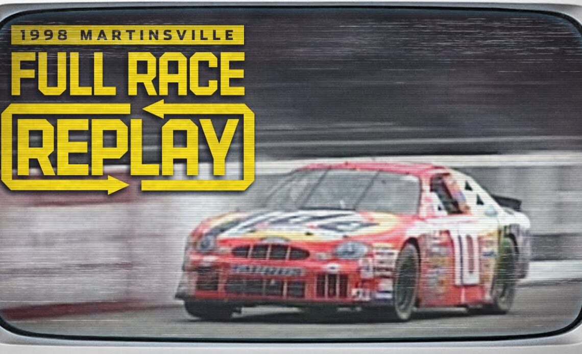 1998 NAPA Autocare 500 from Martinsville Speedway | NASCAR Classic Full Race Replay